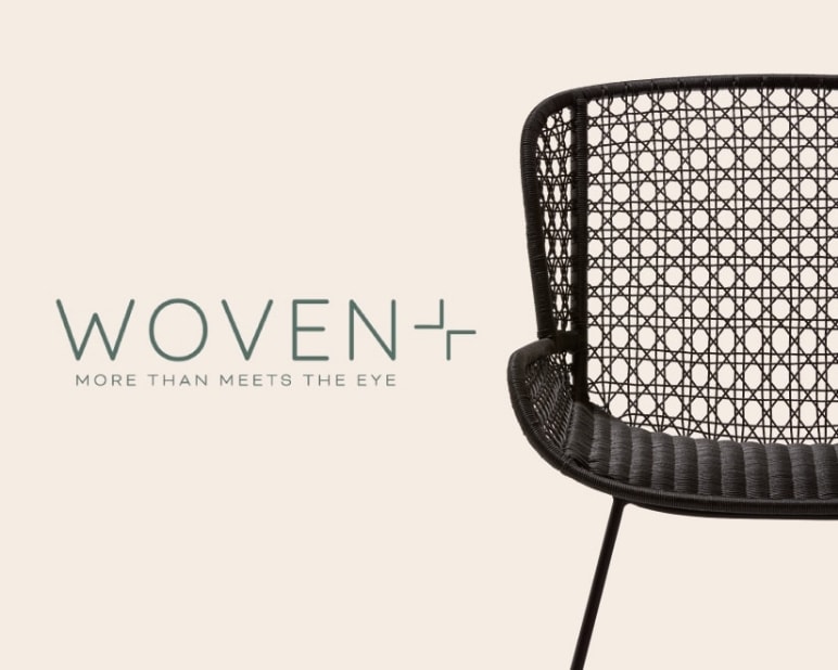 イン・アウトドア家具ブランド Woven＋バナー