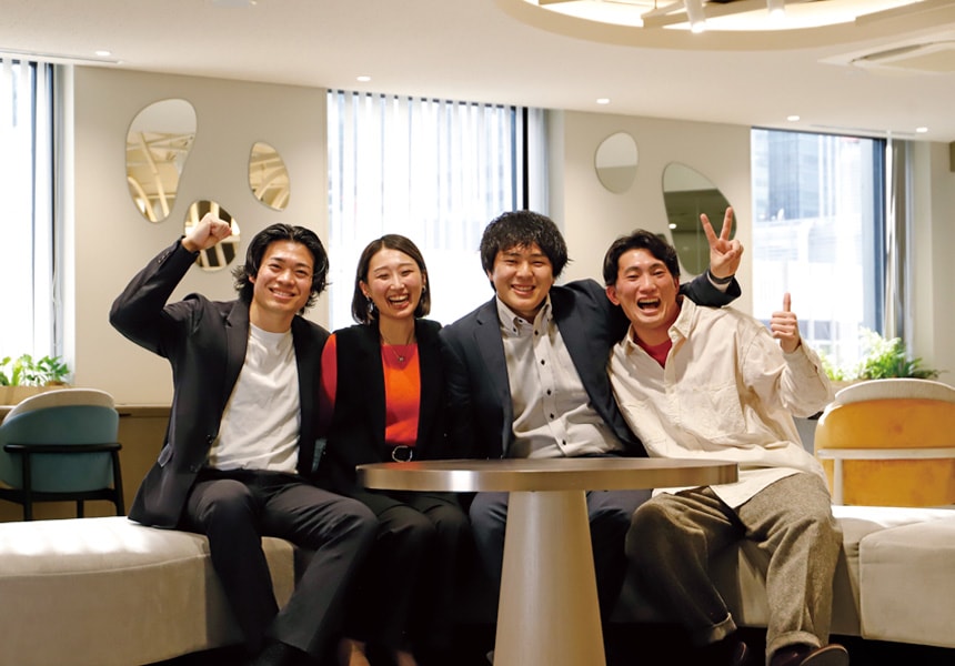 入社4年目社員のクロストーク画像