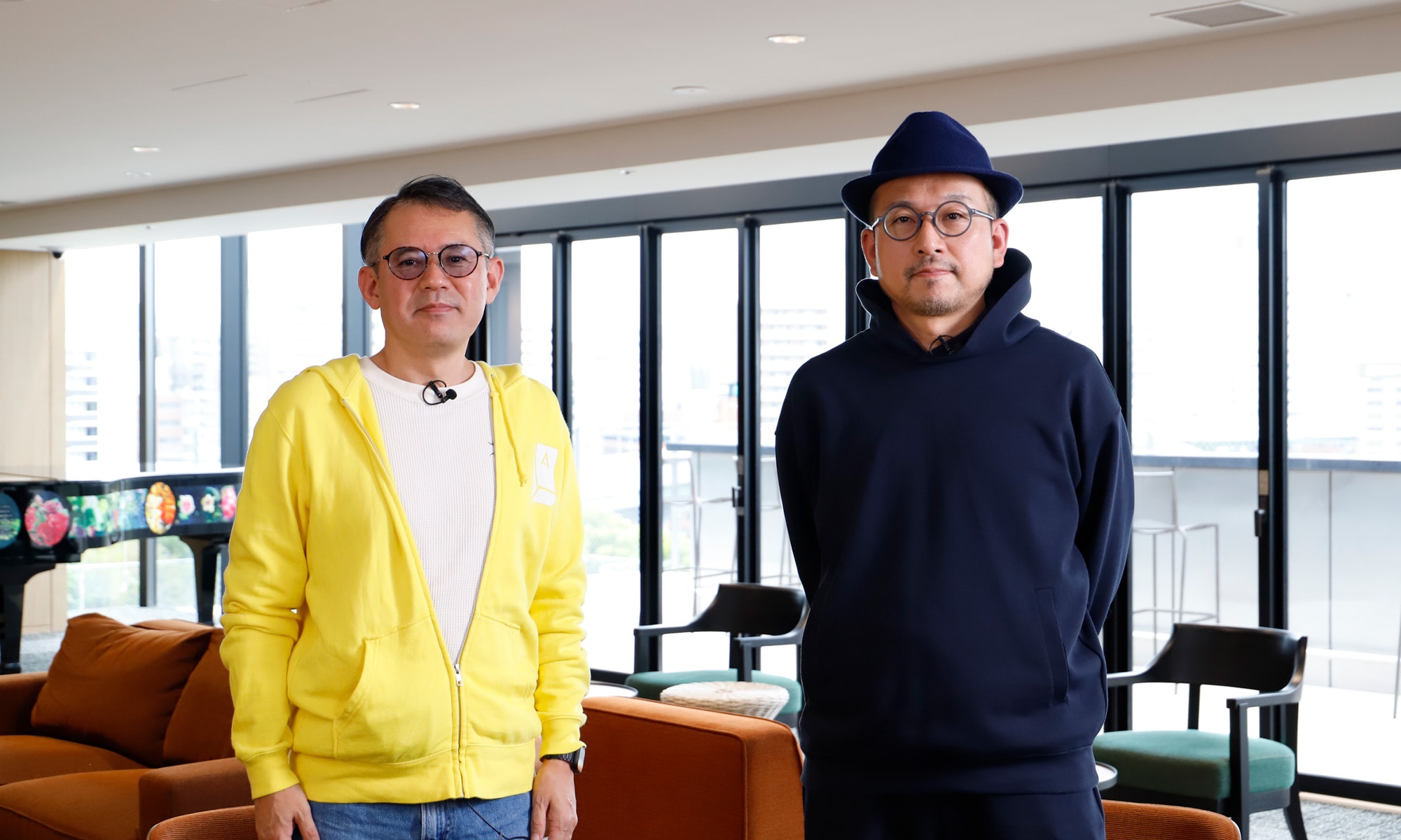 （左から）STATION Ai エリア企画運用部 大澤樹生部長、デザイン監修 名古屋工業大学 伊藤孝紀准教授