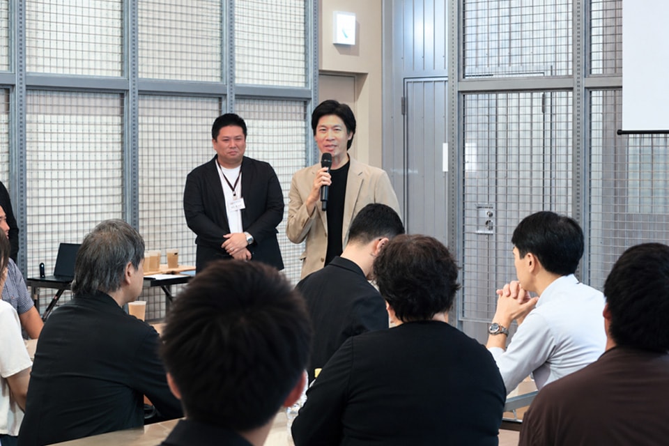 懇親会の様子