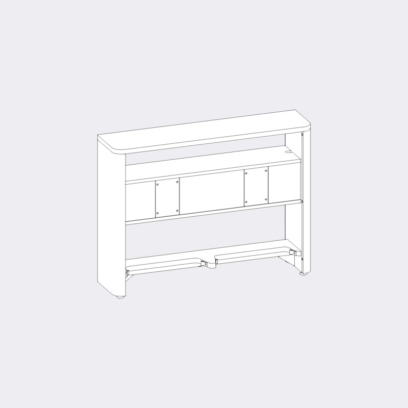 2台用壁面タイプ