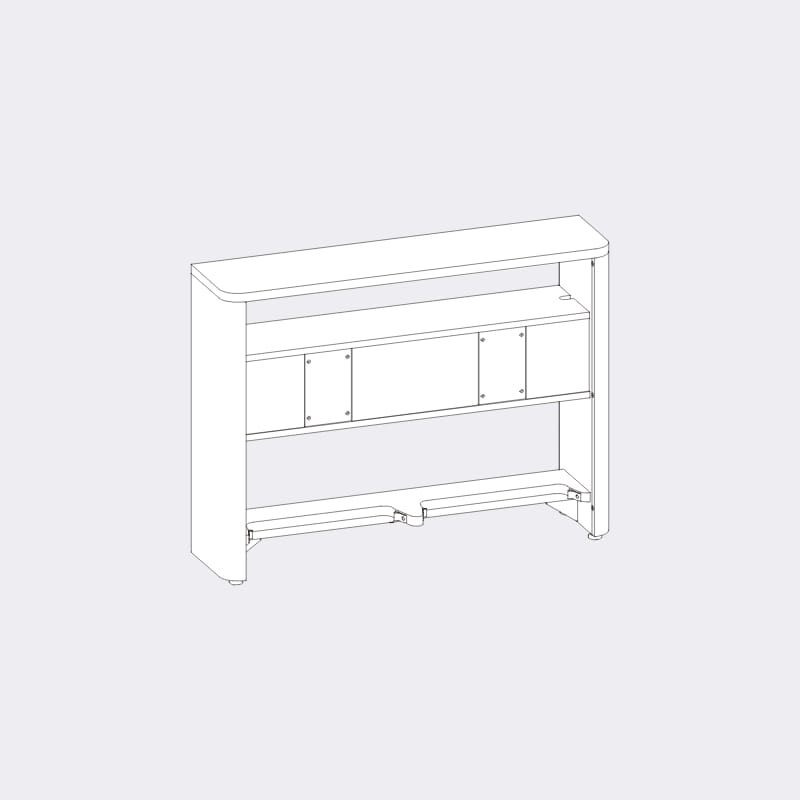 2台用壁面タイプ