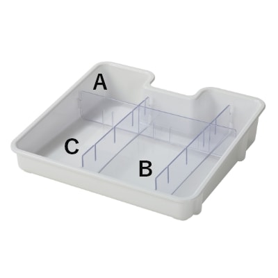 トレー用仕切り板A/B/C