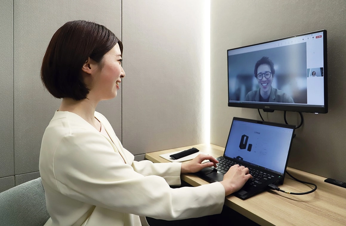 効率よく、集中して執務ができる