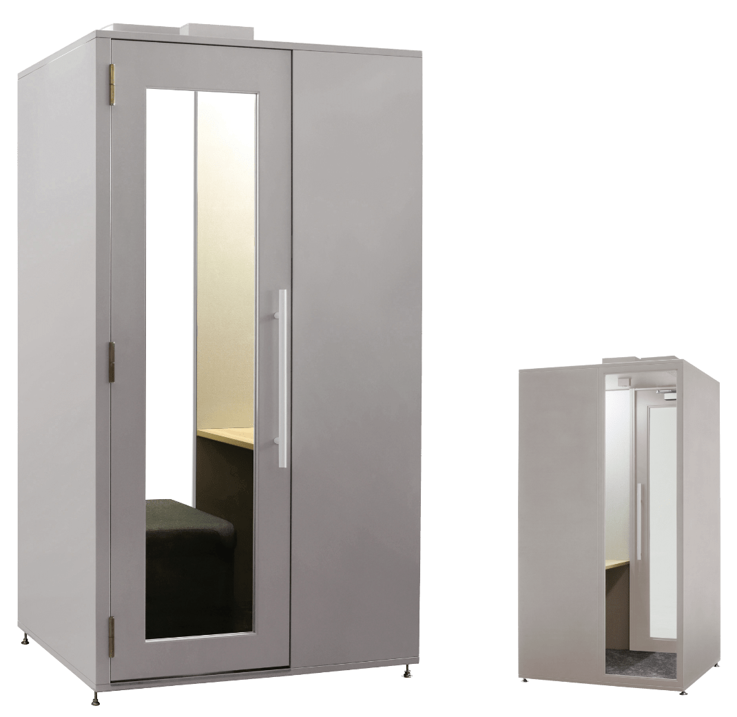 個室ブースバリエーション2 グレー