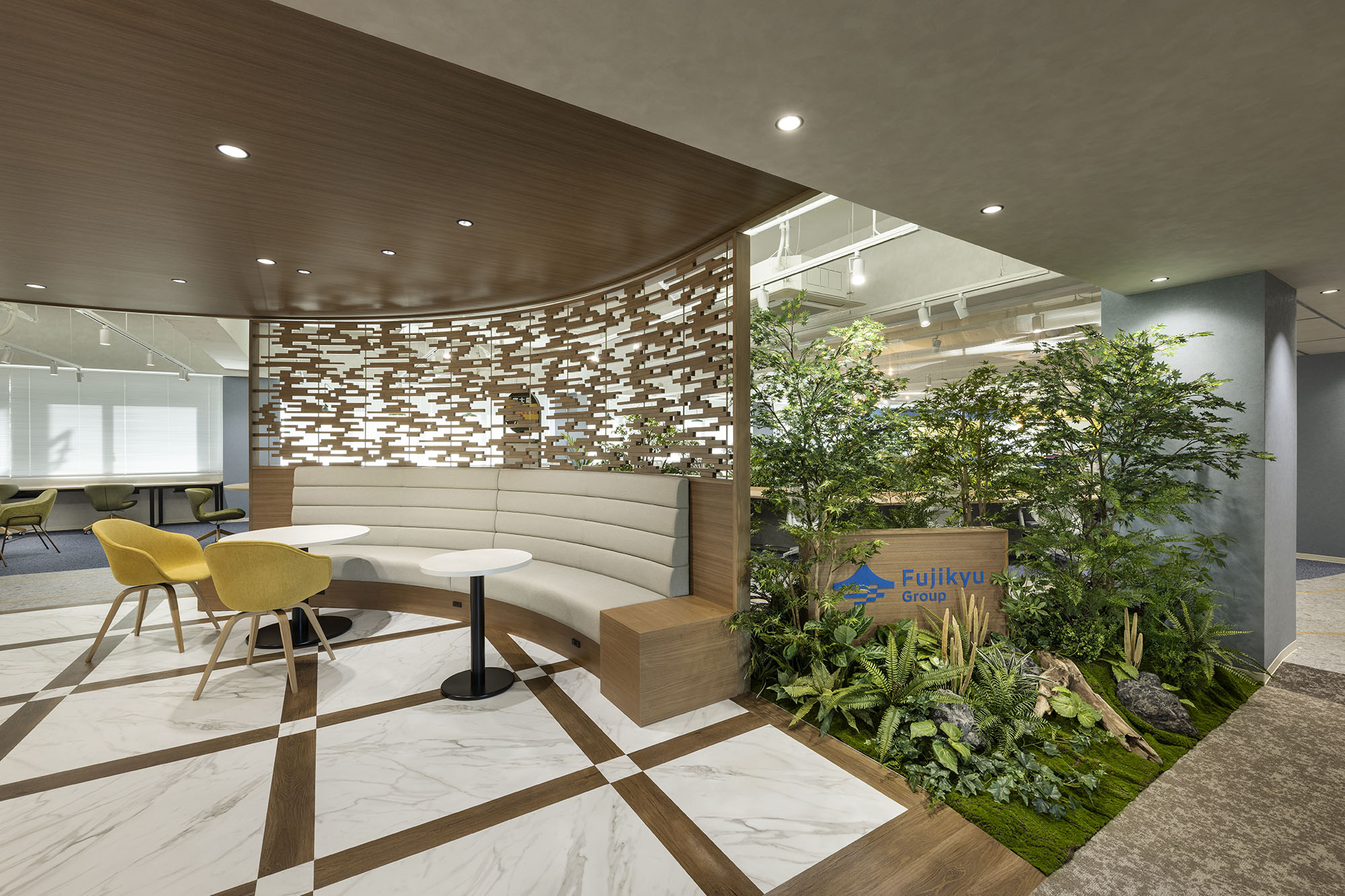 富士山麓と富士急行線の魅力を詰め込んだオフィス － オリバー オフィスプロジェクト事例