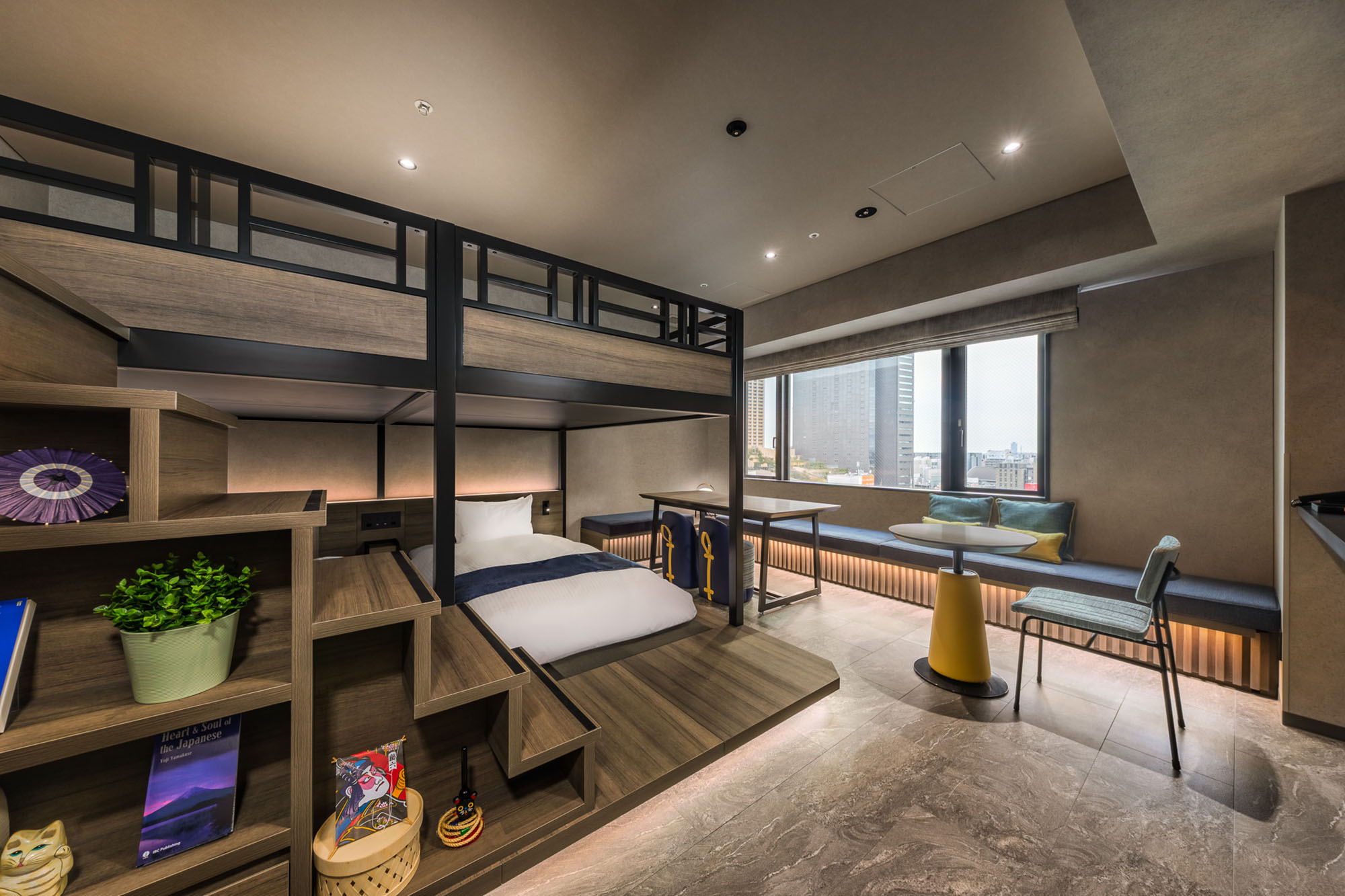 「うらなんば」らしさを感じる、街の魅力あふれる空間 － オリバー 宿泊プロジェクト事例