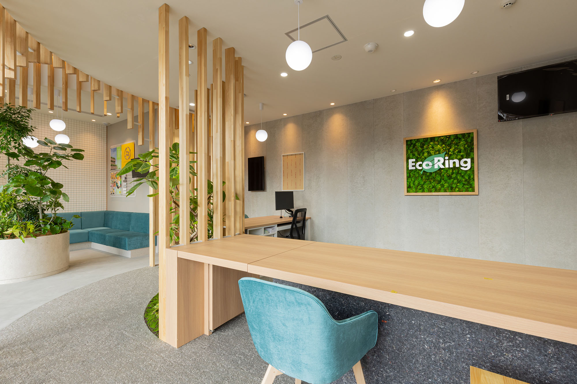 人と環境にやさしいオフィス空間 － オリバー オフィスプロジェクト事例