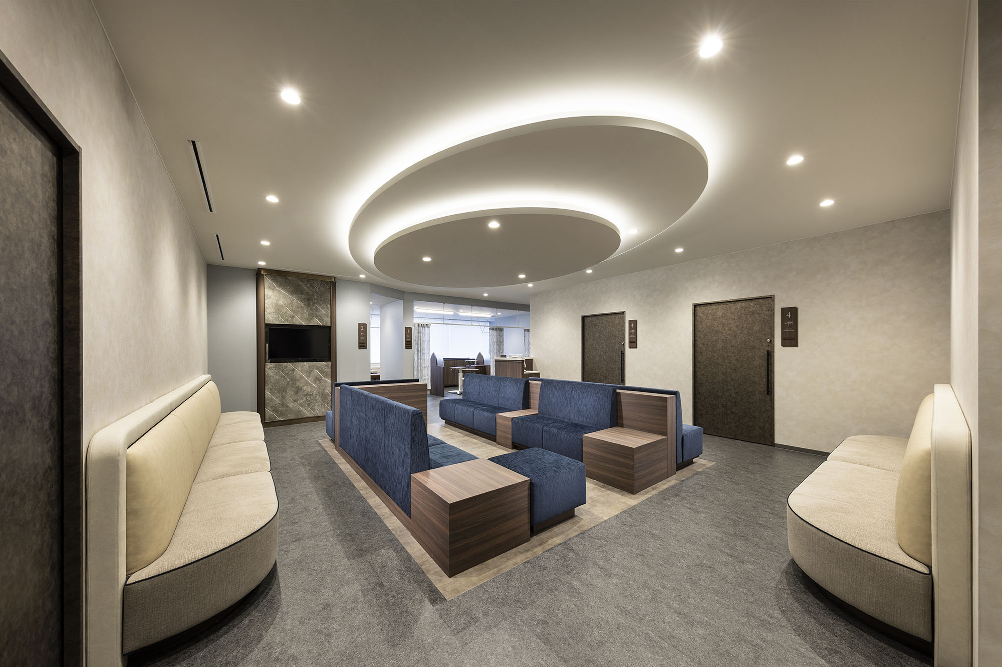 千葉の風土を感じながら、心地よく過ごせる健診空間 － オリバー 医療・福祉プロジェクト事例