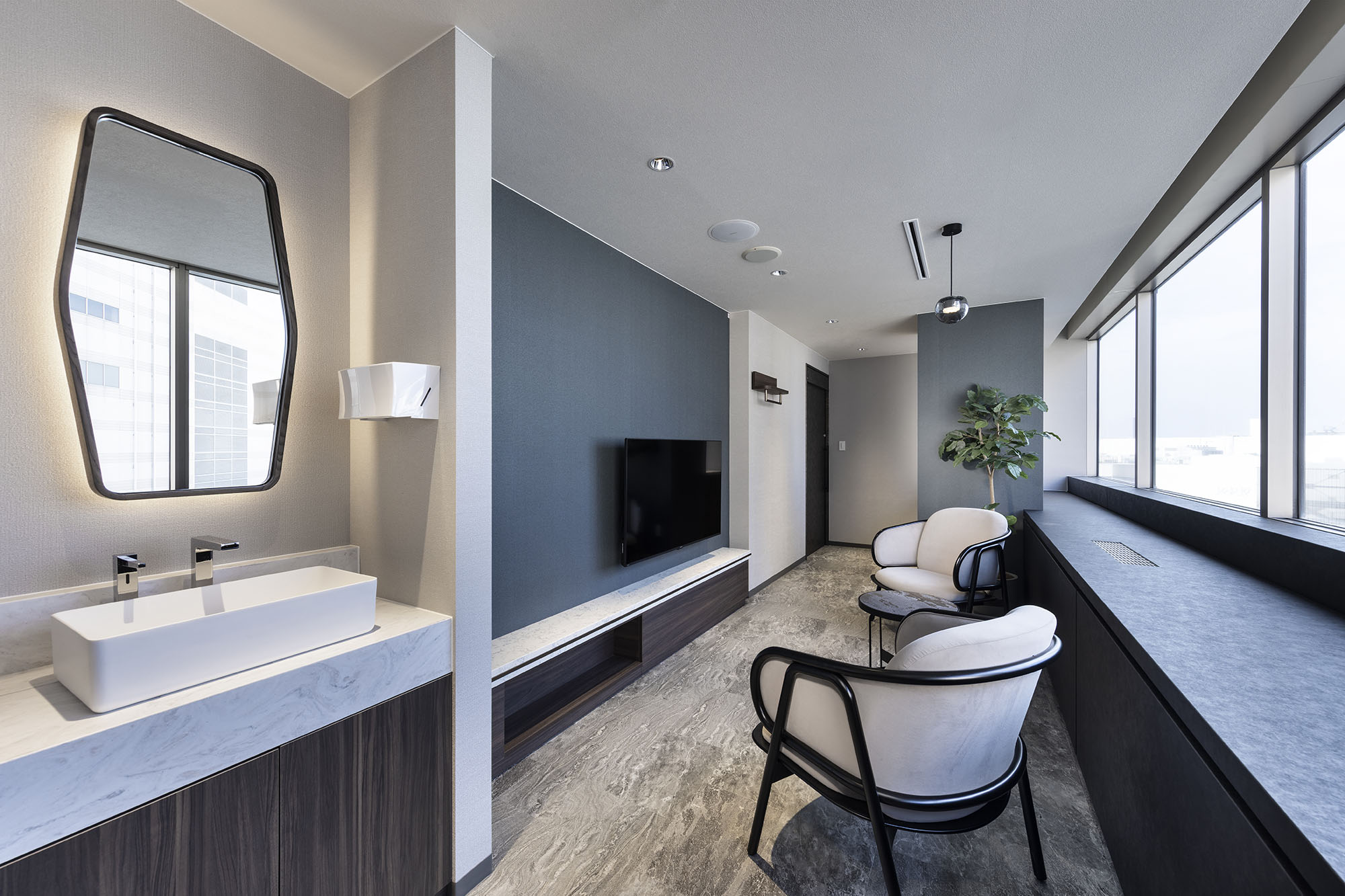 千葉の風土を感じながら、心地よく過ごせる健診空間 － オリバー 医療・福祉プロジェクト事例