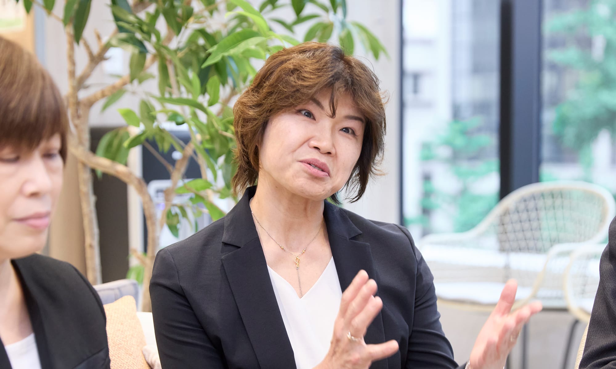 大阪堂島への期待を語る、皿海さん