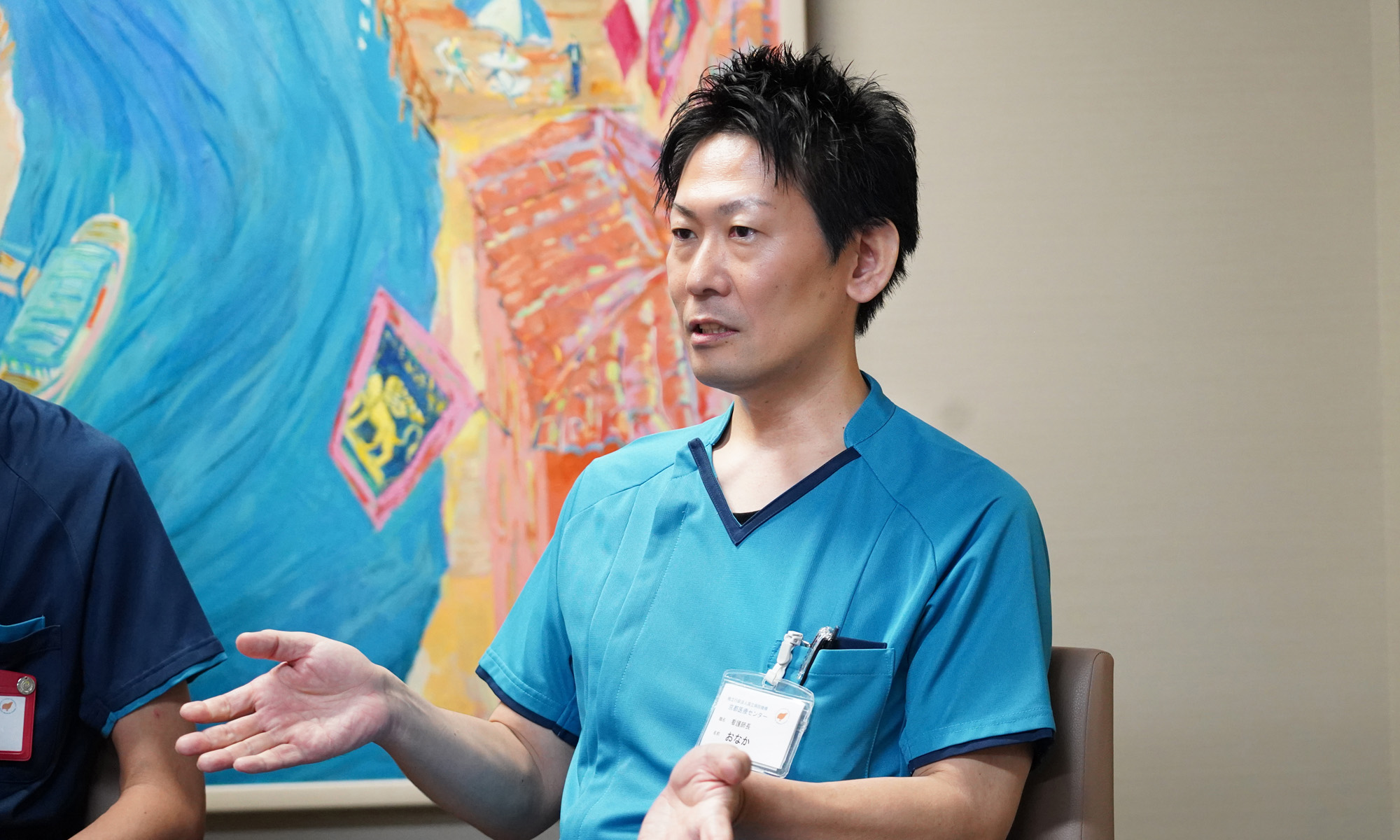 飯塚病院を見学後、「セル看護提供方式®をすぐに取り入れたいと感じた」と話す看護師長 尾中さん